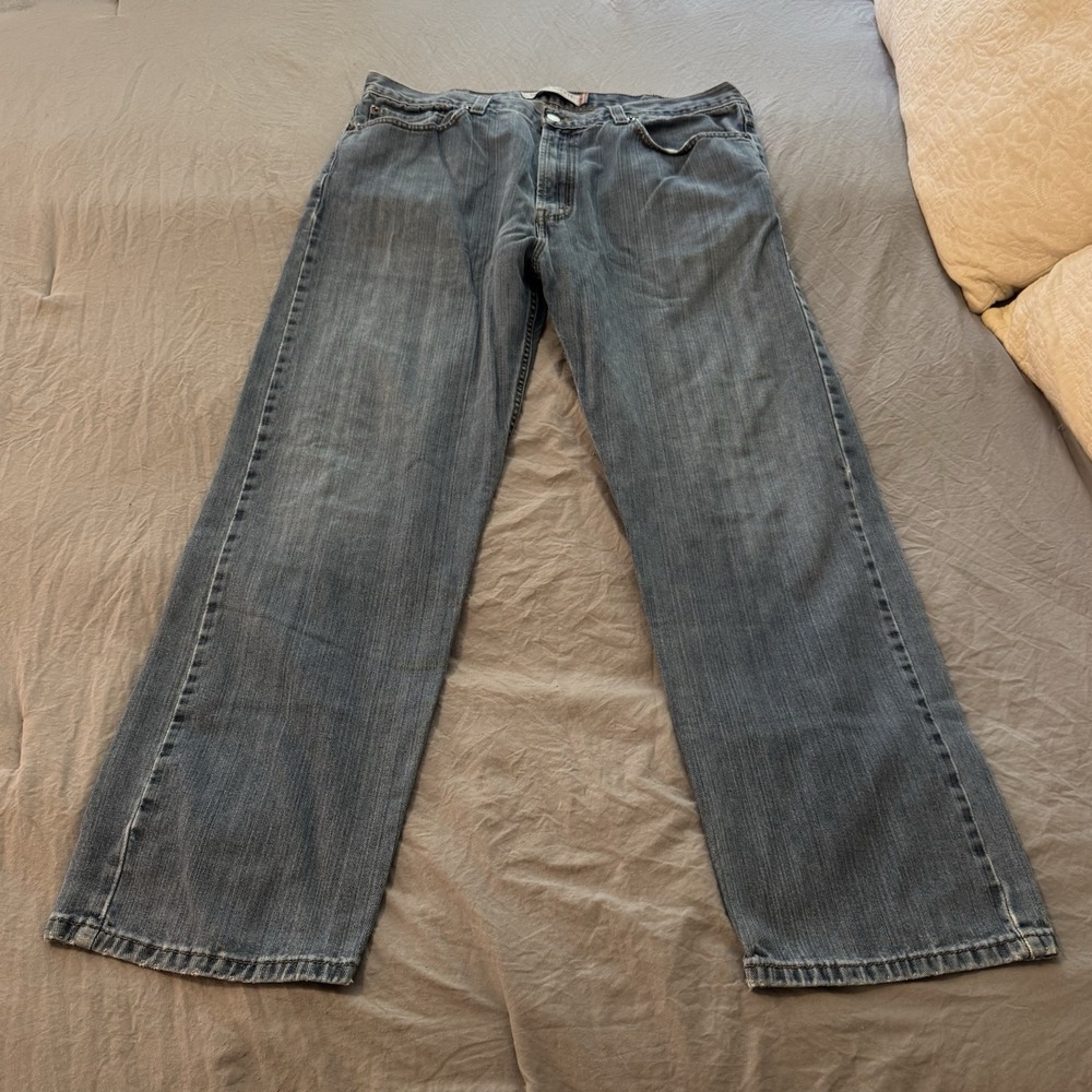 Levi's 505 Regular Fit Men's Jeans Size 38x30 100% Cotton Non-Stretch - Picture 7 of 8